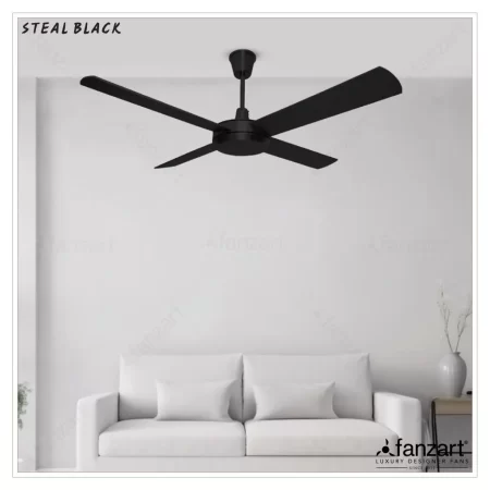 Steal Matte Black – 52