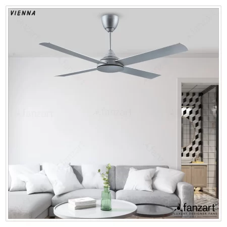 Vienna Matte Silver Grey- 52