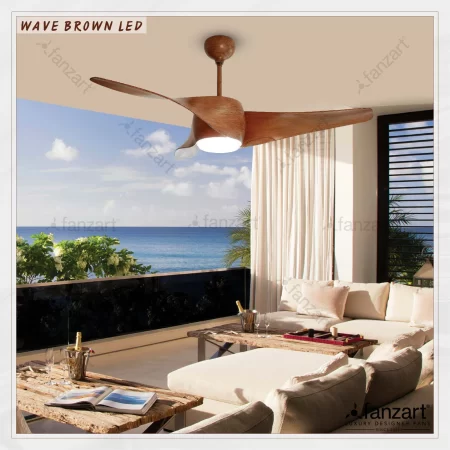 Wave Brown LED-52