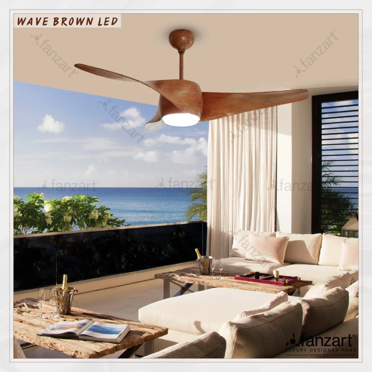 Wave Brown LED-52