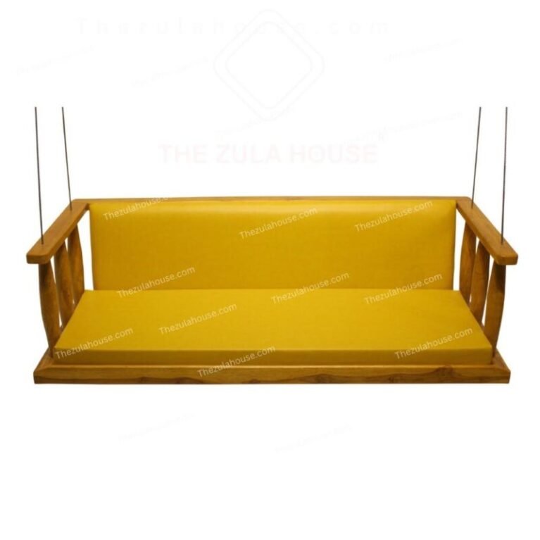 Wooden 3 Thambhli Teak Wooden Swing