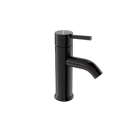 single lever deck mount basin mixture black -Magic Series