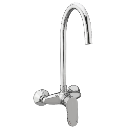 Kitchen Single Lever Wall 
Mounted Sink Mixer
 Height: 40 Opel Series