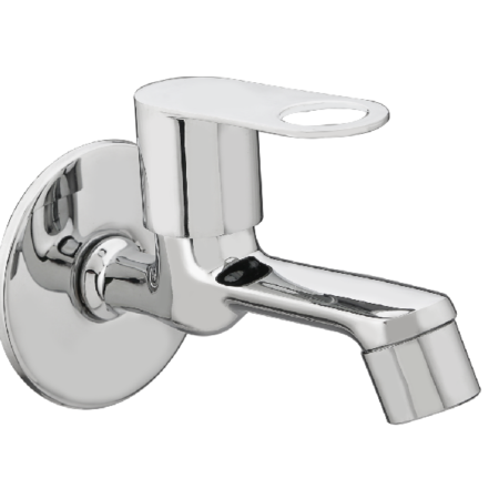 Long Body Bib Cock with Flange Dove series