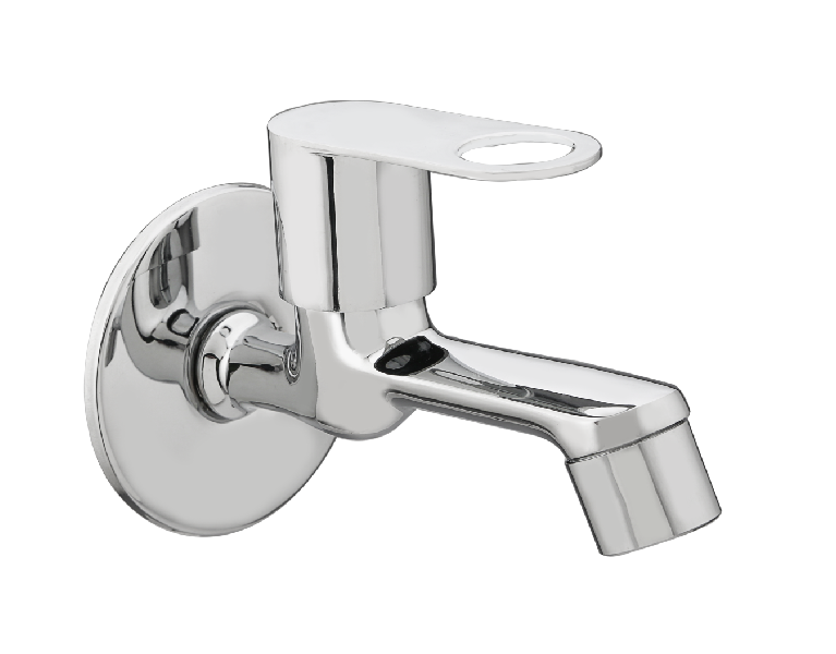 Long Body Bib Cock with Flange Dove series