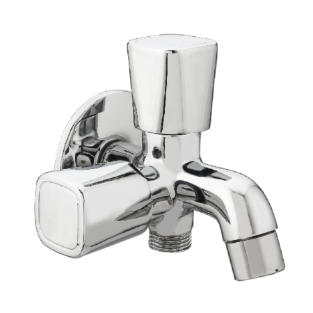2 Way Bib Cock Tap with Flange Dove series