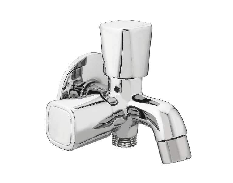 2 Way Bib Cock Tap with Flange Dove series