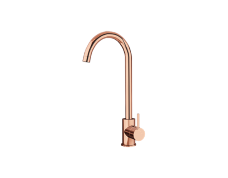 magic alive kitchen sink mixer - rose gold Magic Series